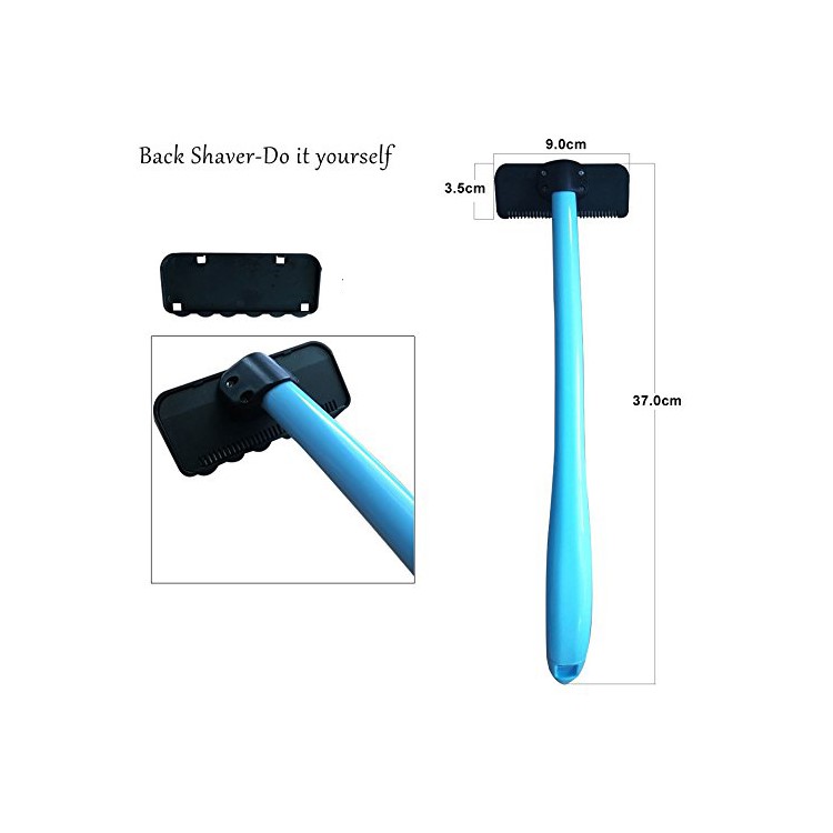 Personal Care Manual Epilator Back Leg Hair Removal Device Manual Razor Shaver with Ergonomic Handle-2