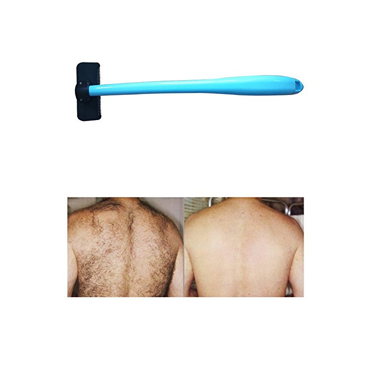 Personal Care Manual Epilator Back Leg Hair Removal Device Manual Razor Shaver with Ergonomic Handle-4