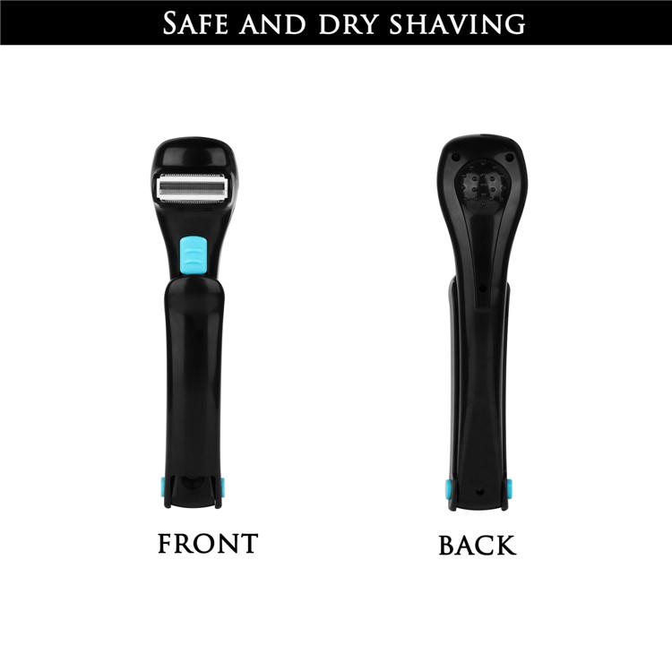 KJ-B3 180 Degrees Foldable Handle Electric Back Hair Shaver Remover-4