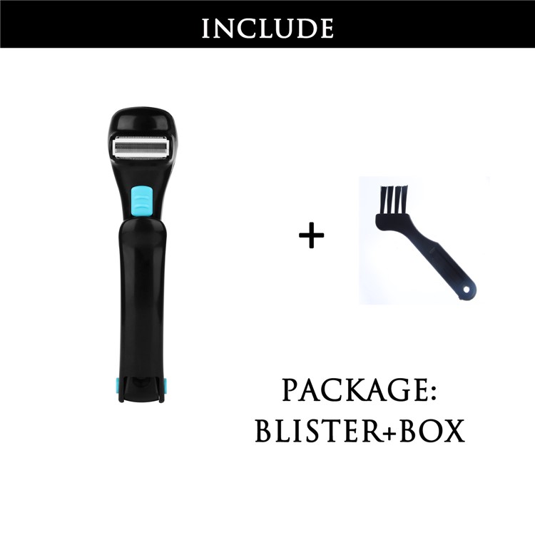 KJ-B3 180 Degrees Foldable Handle Electric Back Hair Shaver Remover-5