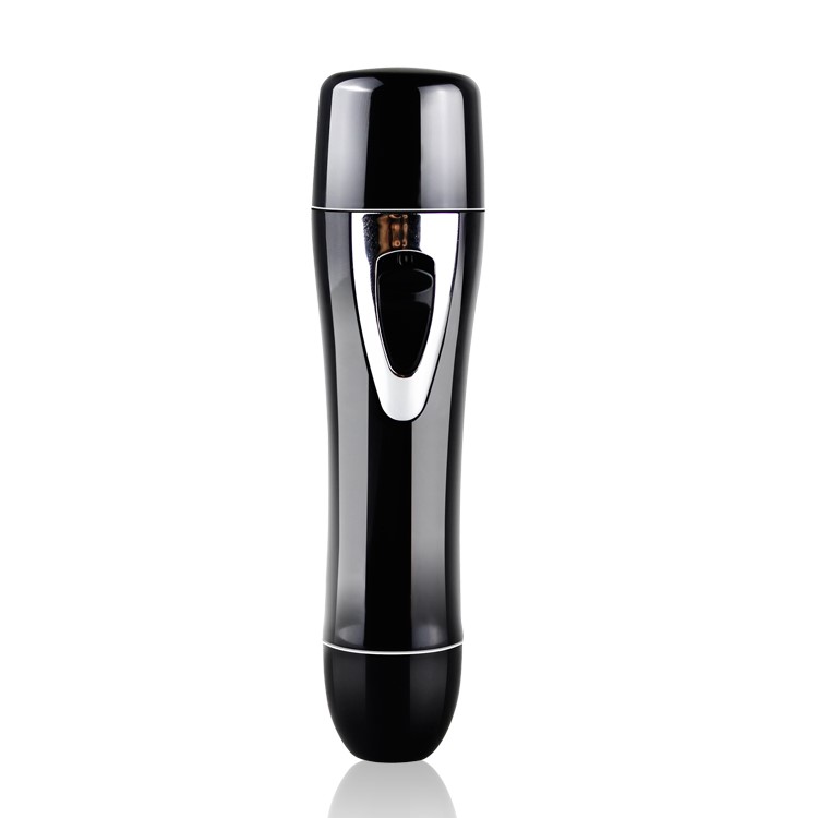 2-in-1 Nose Trimmer Shaver Epilator Shaver Cordless Shaver Wet and Dry Use - Black-1