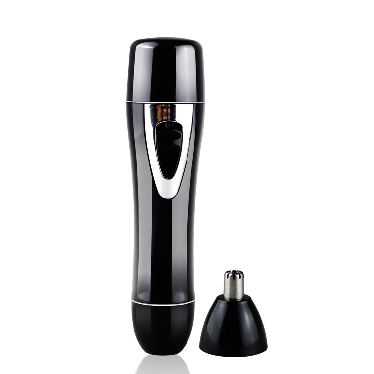 2-in-1 Nose Trimmer Shaver Epilator Shaver Cordless Shaver Wet and Dry Use - Black-2