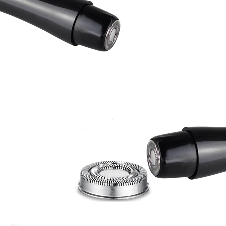 2-in-1 Nose Trimmer Shaver Epilator Shaver Cordless Shaver Wet and Dry Use - Black-4