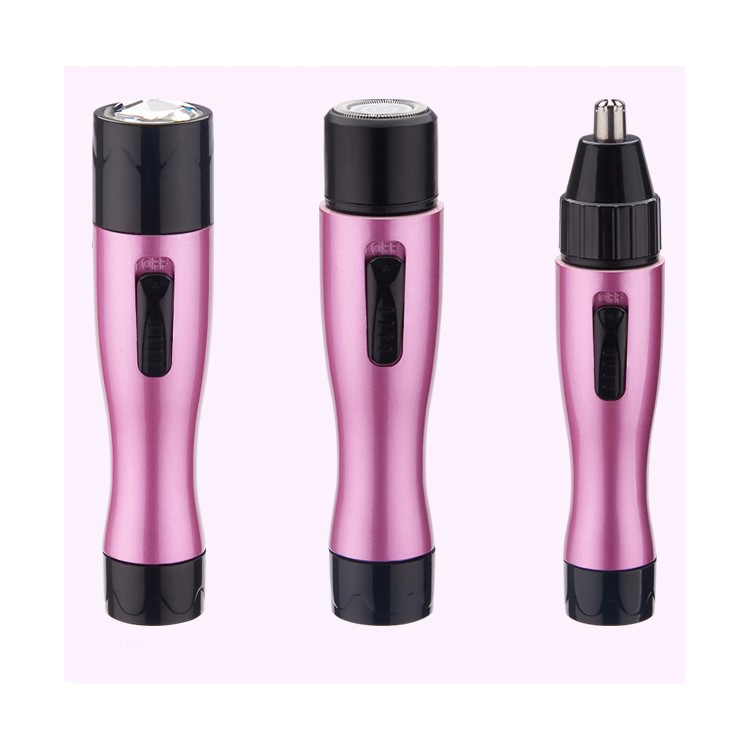 2-in-1 Nose Trimmer Shaver Epilator Shaver Cordless Shaver Wet and Dry Use-1