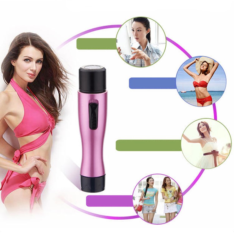 2-in-1 Nose Trimmer Shaver Epilator Shaver Cordless Shaver Wet and Dry Use-2