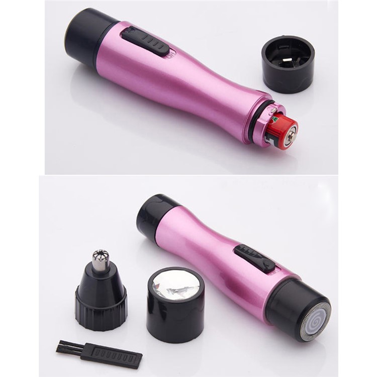 2-in-1 Nose Trimmer Shaver Epilator Shaver Cordless Shaver Wet and Dry Use-4