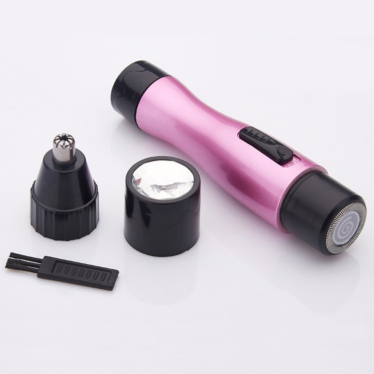 2-in-1 Nose Trimmer Shaver Epilator Shaver Cordless Shaver Wet and Dry Use-5