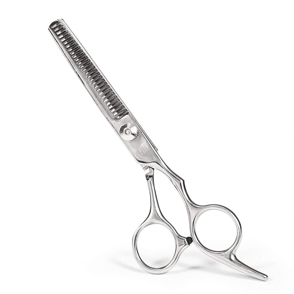 Pack of 6 Inch Hair Cutting Scissors and Barber Thinning Shears-3
