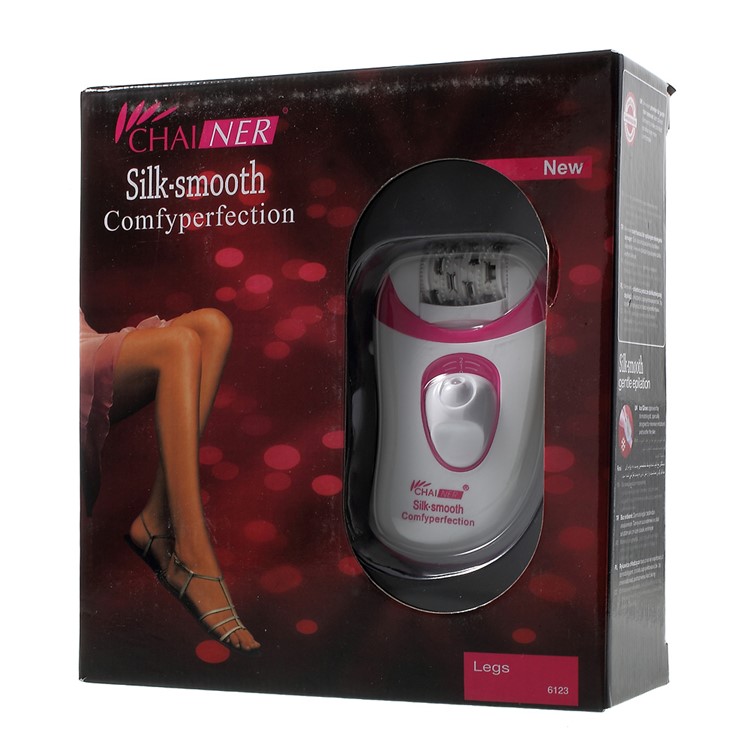 CHAINER 6123 Mango Shaped Electric Hair Removal Epilator Shaver for Women - EU Plug-13