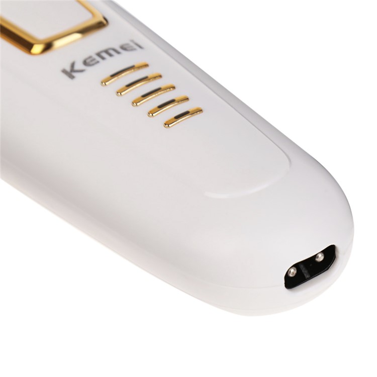KEMEI KM-6557 Professional Electric Rechargeable Shaver & Nose Trimmer Beard Hair Clipper-2