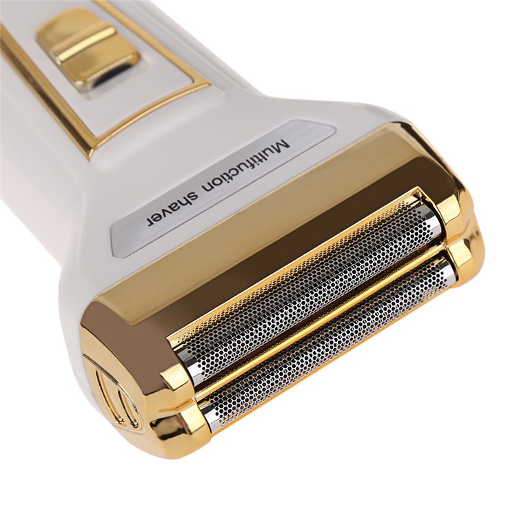 KEMEI KM-6557 Professional Electric Rechargeable Shaver & Nose Trimmer Beard Hair Clipper-3