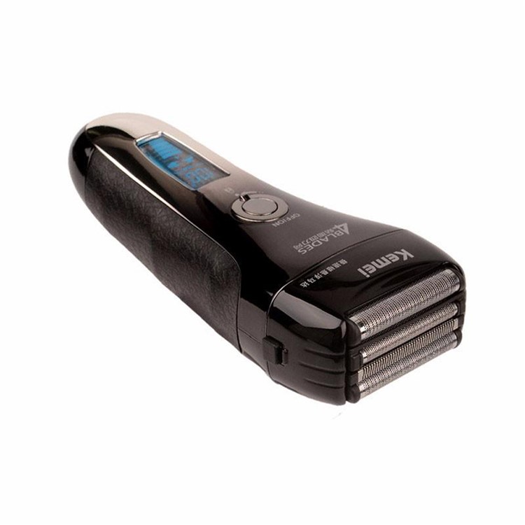 KEMEI KM-5598 4D Electric Shaver 4-Blade Cordless Electric Razor Wet or Dry Shaver Operation - US Plug-6