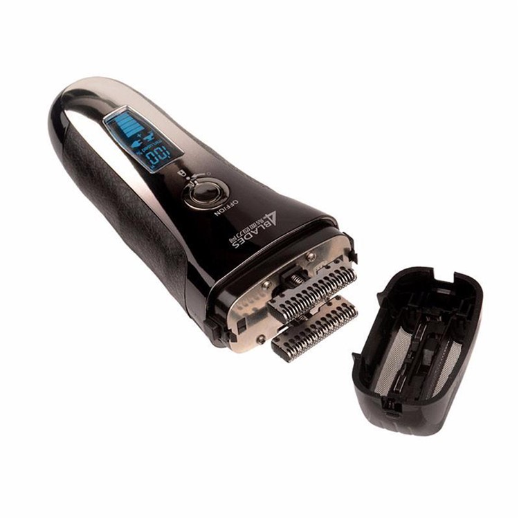 KEMEI KM-5598 4D Electric Shaver 4-Blade Cordless Electric Razor Wet or Dry Shaver Operation - US Plug-8