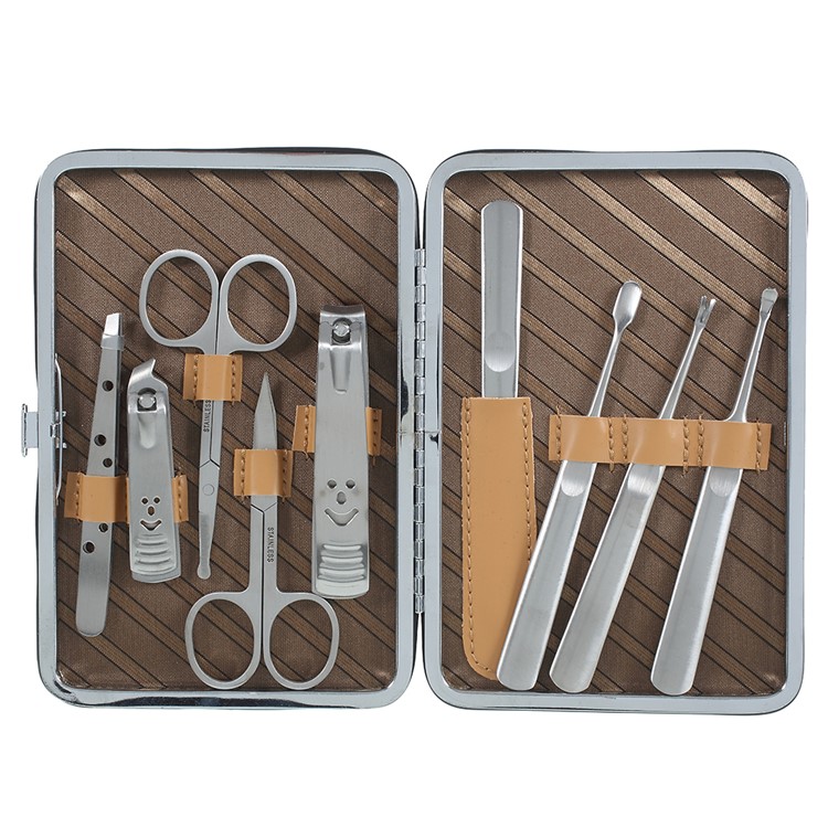 9-in-1 Premium Nail Clipper Scissor Ear Pick Eyebrow Clip Cleaner Beautify Grooming Tool Kit-1