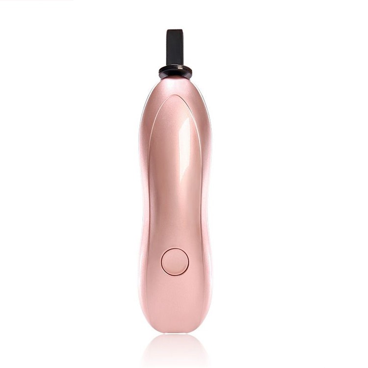 Three-mode Adjustable Rechargeable Makeup Brush Dryer Cleaner - Rose Gold-1