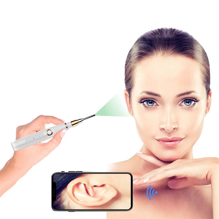 3.9mm 720P Wireless HD WiFi Visual Ear Otoscope Camera Endoscope-8