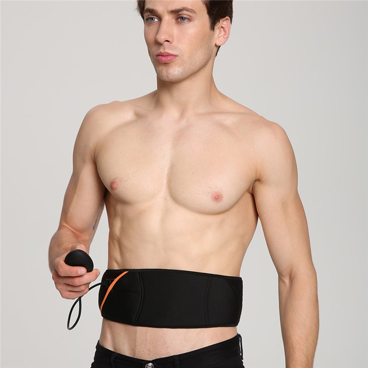 FITTONE EMS Abdomen Muscle Trainer Rechargeable Muscle Toner Stimulator Belt for Weight Loss, Fat Reduction-3