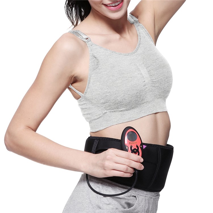 FITTONE EMS Abdômen Músculo Treinador Recarregável Toner Muscular Estimulador Cinto Para Perda De Peso, Redução De Gordura-1