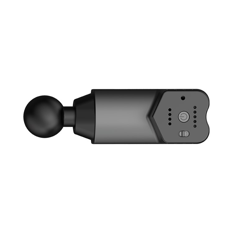 BOOSTER Thérapie Pistolet Massage Musculaire Soulagement De La Douleur De Vibration À Haute Fréquence Massager - Fiche Américaine / Noir-2