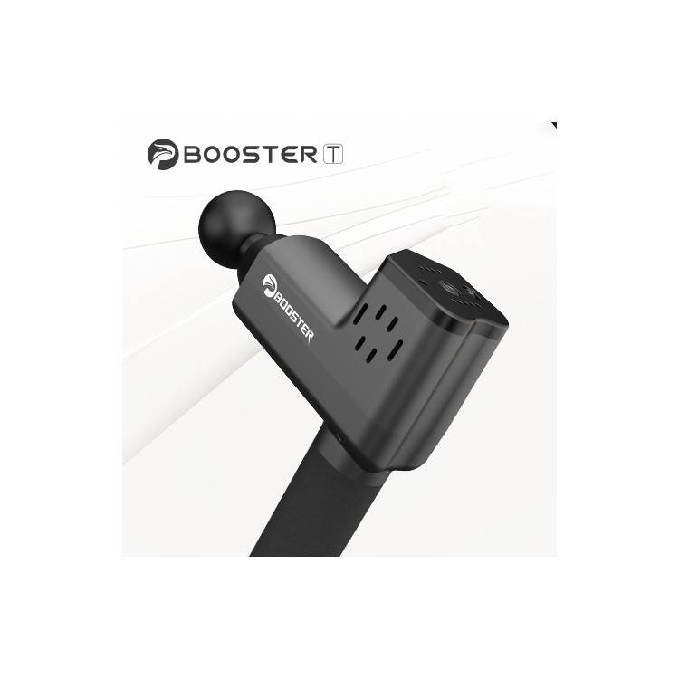 BOOSTER Thérapie Pistolet Massage Musculaire Soulagement De La Douleur De Vibration À Haute Fréquence Massager - Fiche Américaine / Noir-4