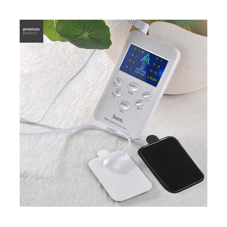 HOCO Digital Meridians and Collaterals Massager Digital Therapy Full Body Massager - White-6