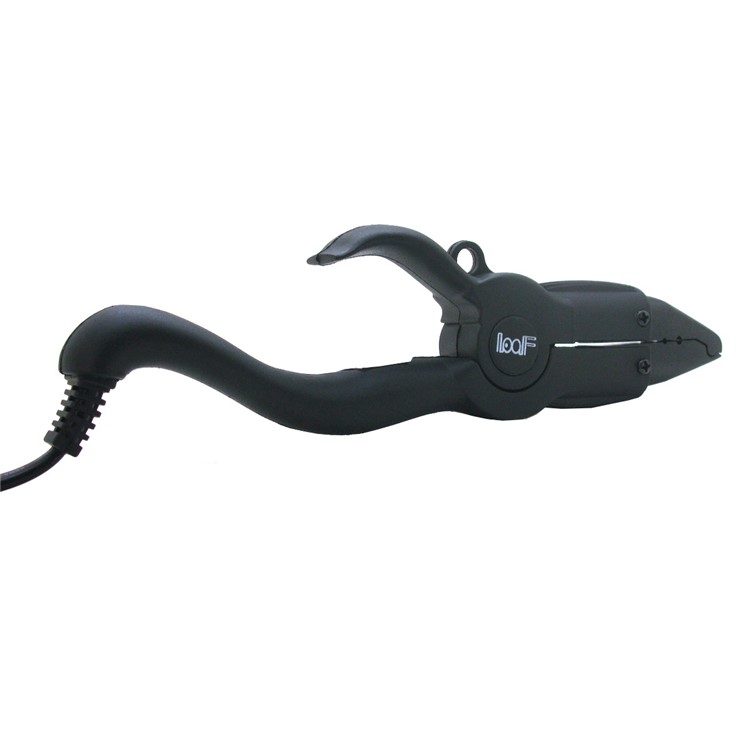 JR-608 Professional Adjustable Hair Extension Iron Tool - Black / EU Plug-3