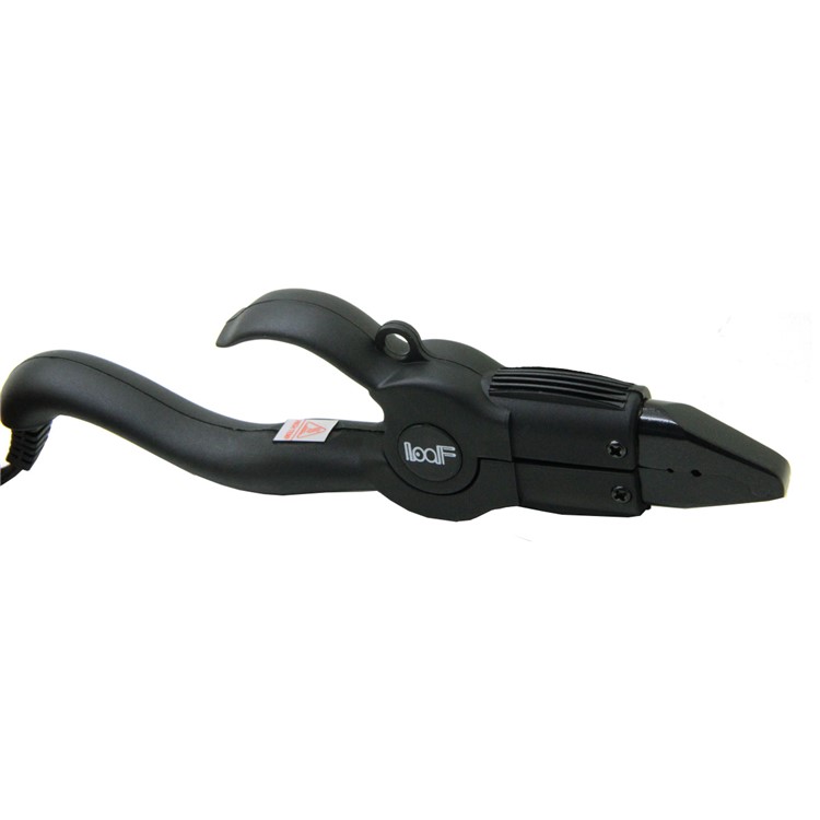 JR-608 Professional Adjustable Hair Extension Iron Tool - Black / EU Plug-7