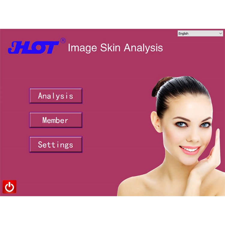 HOT HT-DS01 Machine Video Microscopy Salon Facil Tool Inspection Microscope Skin Analysis-25