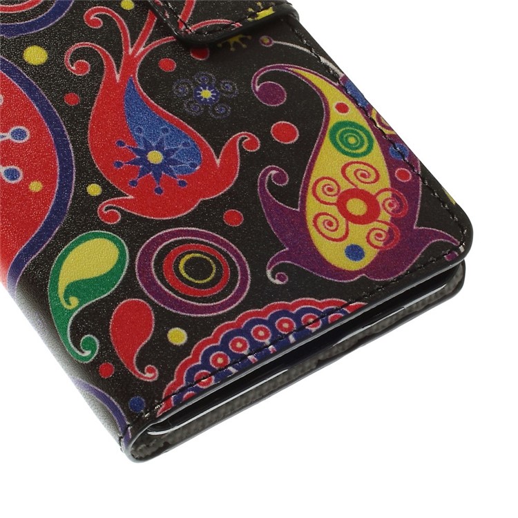Paisley Flowers Custodia in pelle in magnesio per Microsoft Lumia 640 Dual Sim / 640 LTE-7