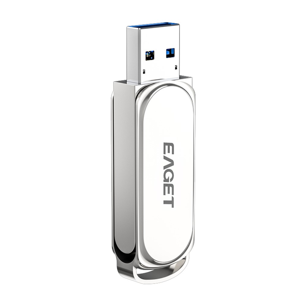 Eagget F80 USB3.0 Flash -antrieb Hochgeschwindigkeits -stift Staubdicht 360 Grad Rotatable Mini Memory Stick U -festplatte 256 gb