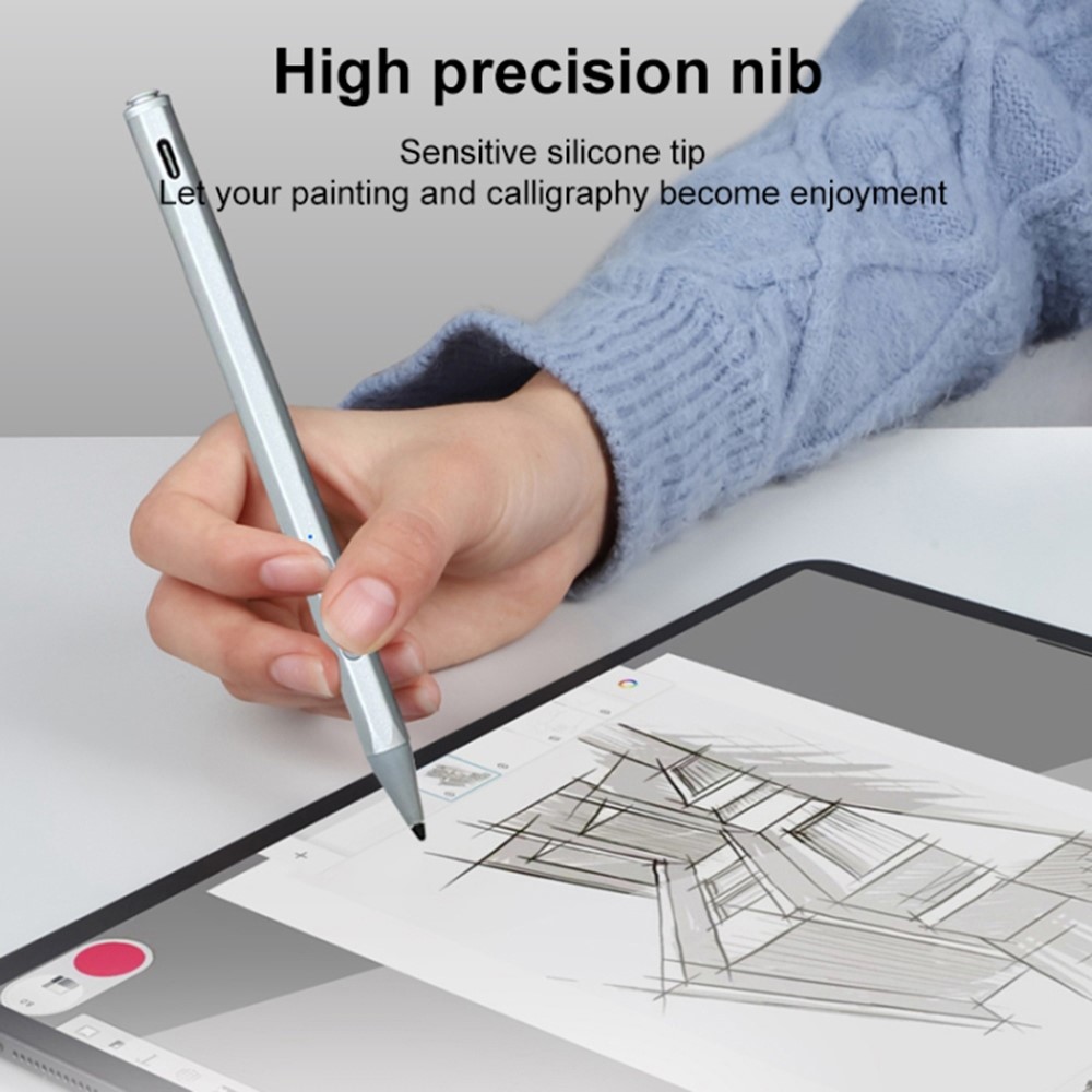 WR19 Type-C Charging Port Stylus Pen 4096 Pressure Level Palm Rejection Tilt Sensitivity Tablet Capacitive Pen-2