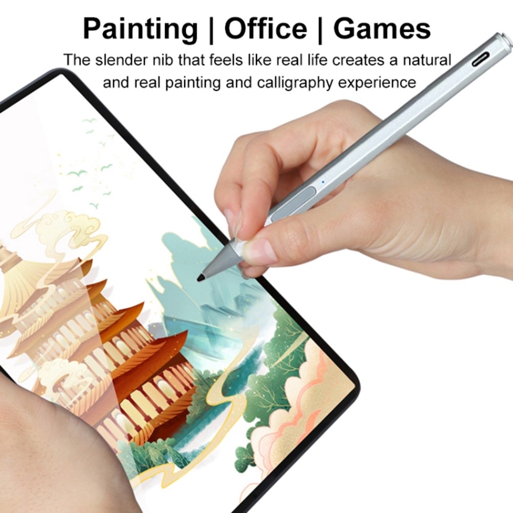 WR19 Type-C Charging Port Stylus Pen 4096 Pressure Level Palm Rejection Tilt Sensitivity Tablet Capacitive Pen-3