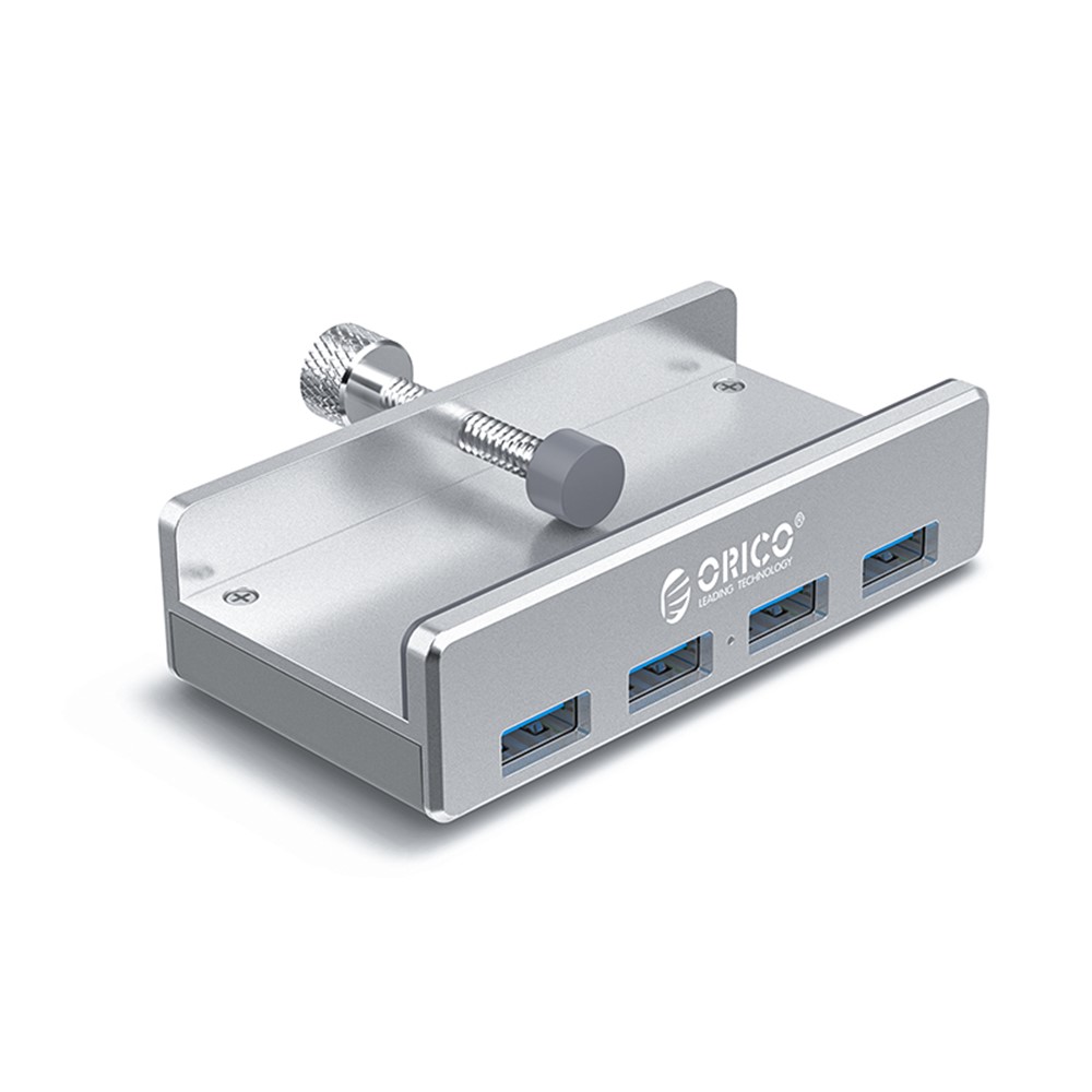 Orico Mh4pu-p Aleación de Aluminio 4 Puertos USB3.0 Hub de Tipo Clip