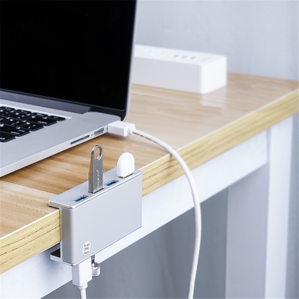 ORICO MH4PU-P Aluminiumlegierung 4 Anschlüsse USB3.0 Klammerartigen Naben-8
