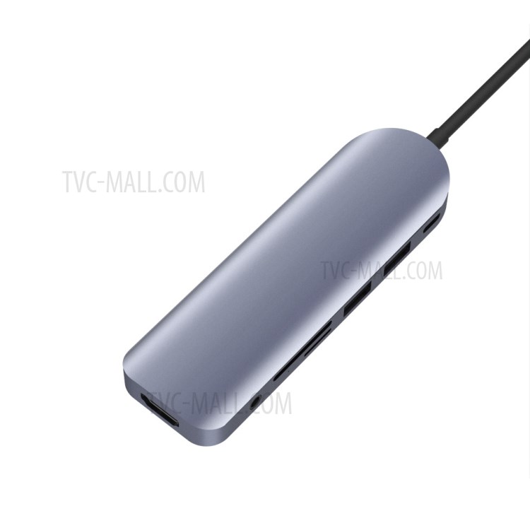 C001 USB 3.1 Type-C Hub To HDMI Adapter with TF SD Reader Slot for MacBook Pro Huawei MateBook-2