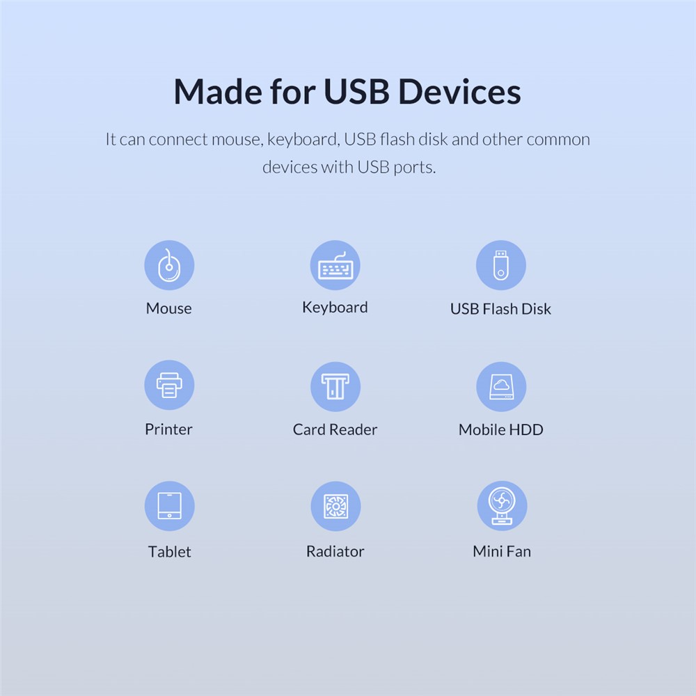Hub Multi-porta De Alumínio ORICO BT2U3-16AB Com Interruptores Individuais-13