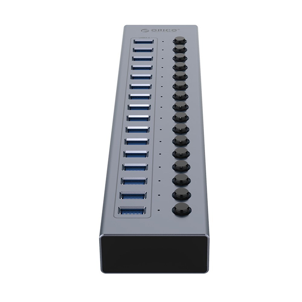 Hub Multi-porta De Alumínio ORICO BT2U3-16AB Com Interruptores Individuais-3