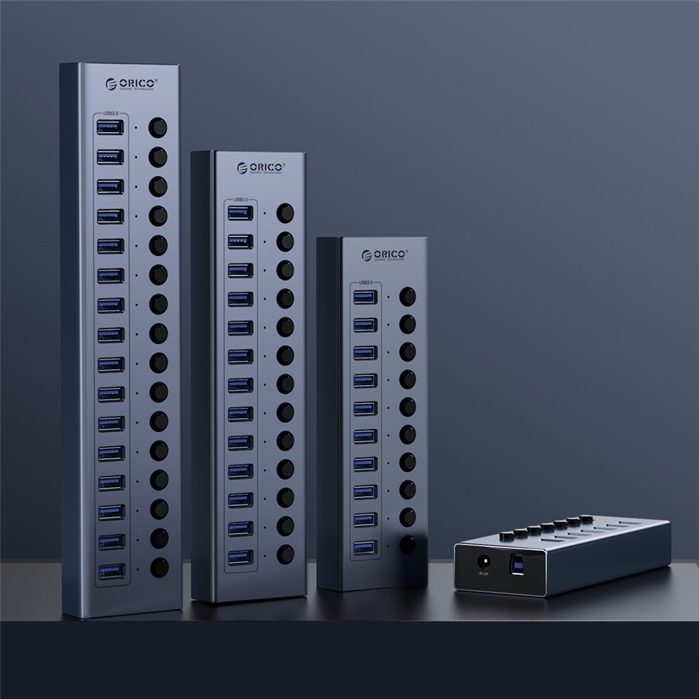 ORICO BT2U3-10AB Aluminum Alloy Multi-port HUB with Individual Switches-16