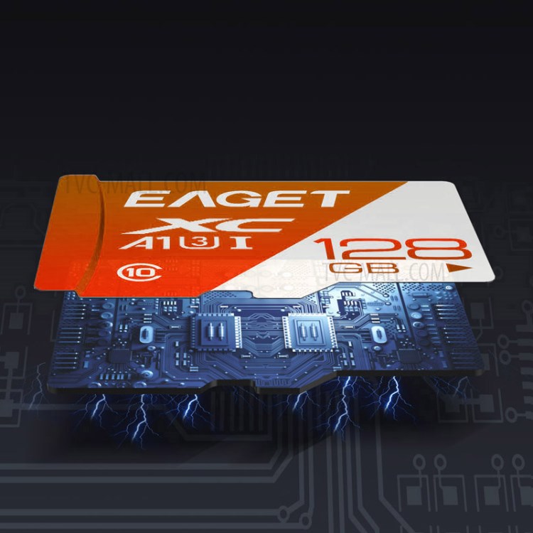Tarjeta Micro SD Micro SD Tarjeta Micro SD De EAGEGE T1 Tarjeta De Memoria De 128 GB Tarjeta TF De Alta Velocidad Para Teléfonos Tablet Recorder-5