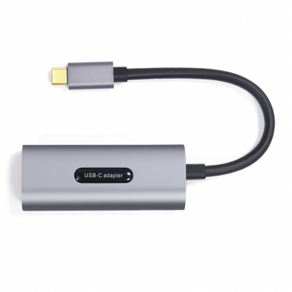 V186A 3 In 1 Typ-C-Hub-Adapter USB-C Bis VGA + USB3.0 Dock Station Splitterkabel Für Laptop-5