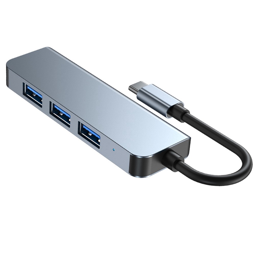 USB C Hub to 4xUSB Ports Adapter Compatible for USB C Laptops and Other Type C Devices-3