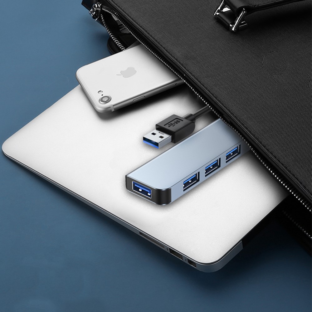 YG-2013U 4 in 1 USB 3.0 Hub Adapter Data Synchronization Converter Support 5Gbps/480Mbps/OTG for Computers Laptops-5