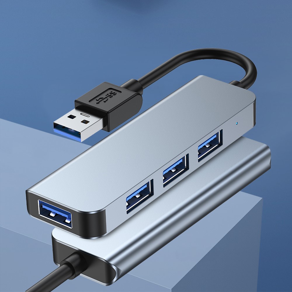 YG-2013U 4 in 1 USB 3.0 Hub Adapter Data Synchronization Converter Support 5Gbps/480Mbps/OTG for Computers Laptops-7