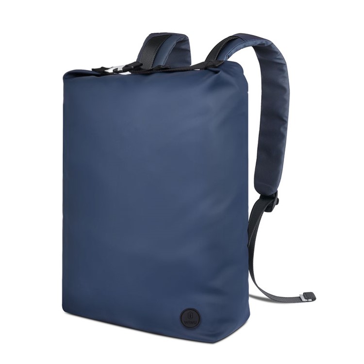 WIWU Casual Laptop Storage Bags Lightweight Traveling Backpack - Blue-1