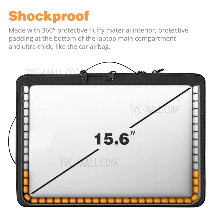 Bolsa De Transporte Laptop WIWU Bolsa À Prova De Água De Grande Capacidade À Prova De Choque Para 13 Polegadas Cadernos Laptops MacBook-5