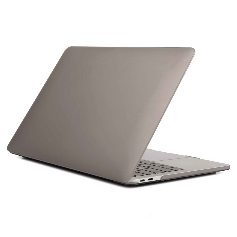 Matte PC Front and Back Protective Phone Case Mobile Phone Bag Shell for MacBook Pro 13 inch (2020) / (2019) / (2018) / (2017) / (2016) A1706 A1708 A1989 A2159 A2251 A2289 A2338 - Grey