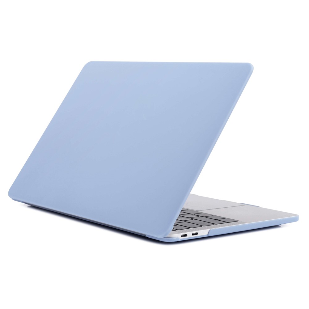 Matte PC Front and Back Protective Phone Case Mobile Phone Bag Shell for MacBook Pro 13 inch (2020) / (2019) / (2018) / (2017) / (2016) A1706 A1708 A1989 A2159 A2251 A2289 A2338 - Baby Blue