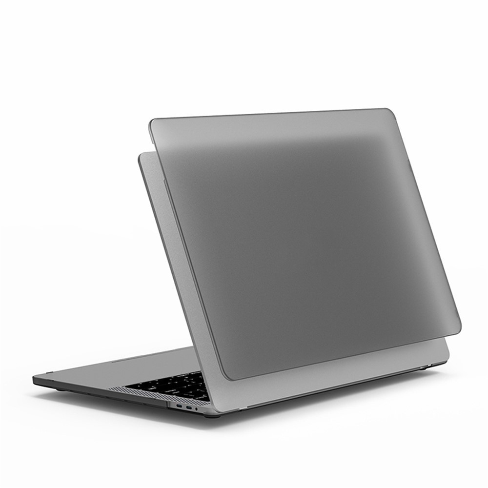WiWU i SHLELD Soft Rubber Two Piece Installation Slim Frosted Cover Case for Macbook Pro 13.3-inch 2020 - Black-3