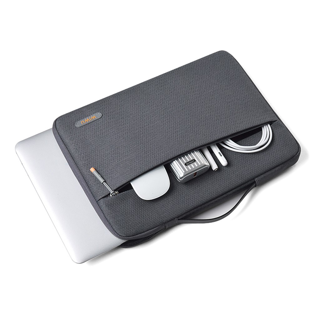 WIWU Notebook Cover Sleeve Computer Pouch Laptop Bag for 14inch Laptop Dark Grey Wholesale