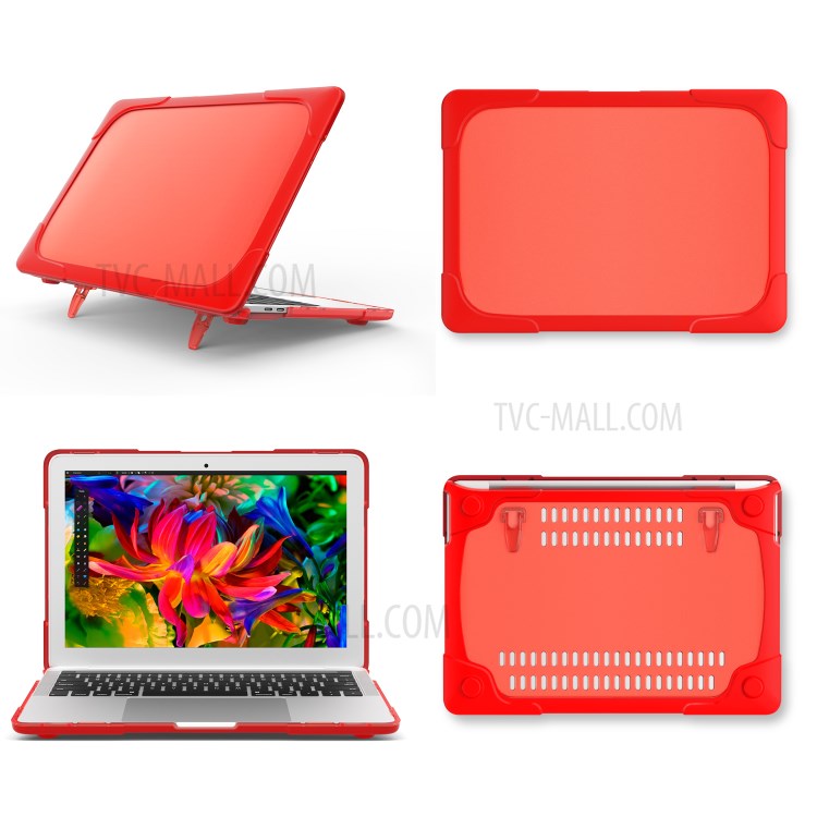 Wholesale Twopiece Plastic + TPU Protective Laptop Case for MacBook